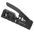 Vabena RJ45 RJ12 RJ11 Pass Through Crimp Tool & Stripper Kit | Cat5e-Cat7 Ethernet Crimper