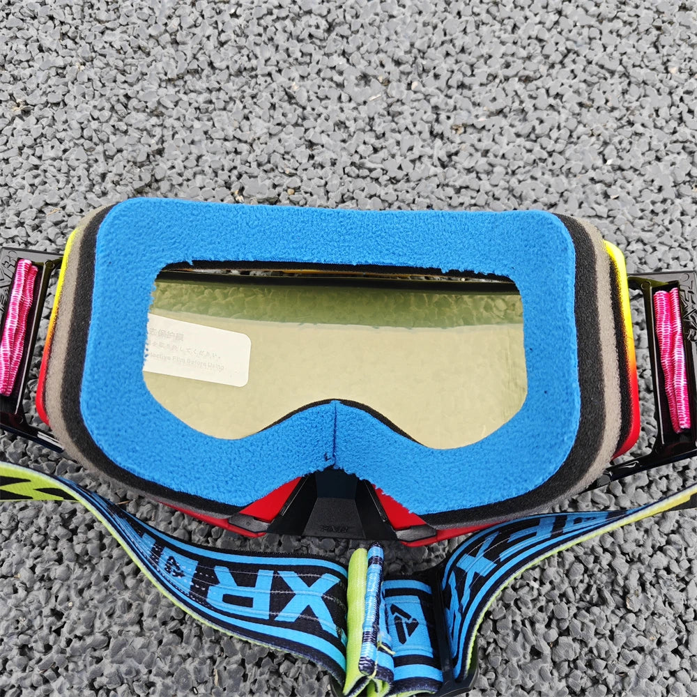 FXR Motocross Goggles HD Lens Anti-fog MX MTB Dirt Bike Eyeglasses