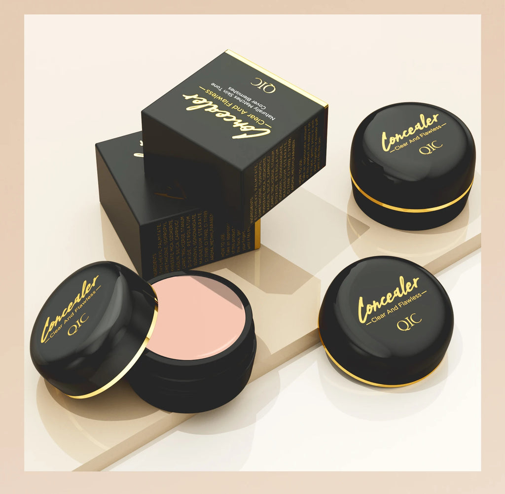 Hydrating Eye Brightening Concealer & Contour Cream - Full Coverage, Long-Lasting Makeup