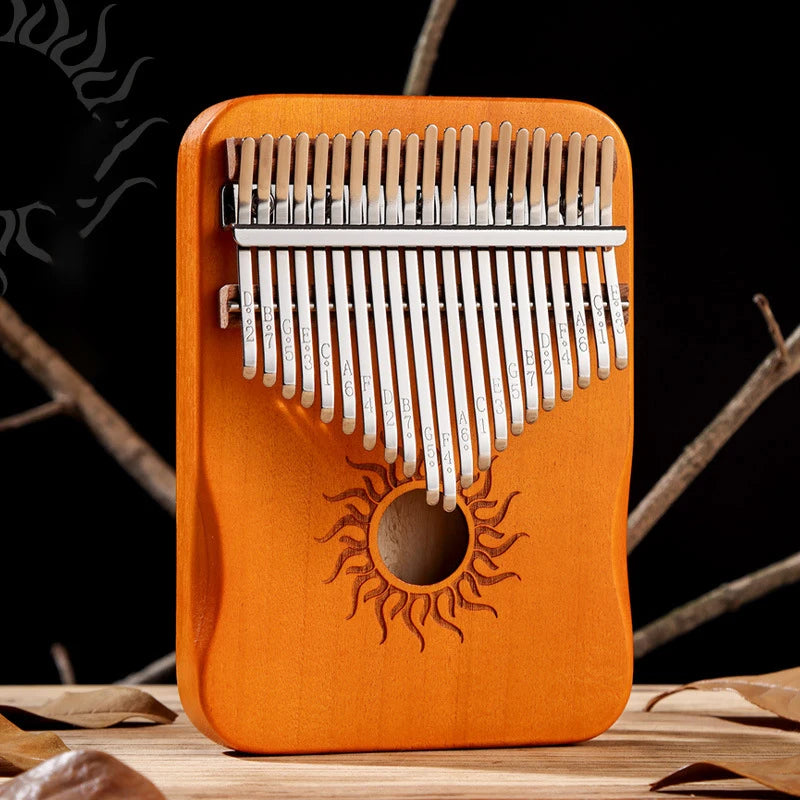 Hluru 17/21 Keys Kalimba Finger Piano - Musical Instrument for Beginners