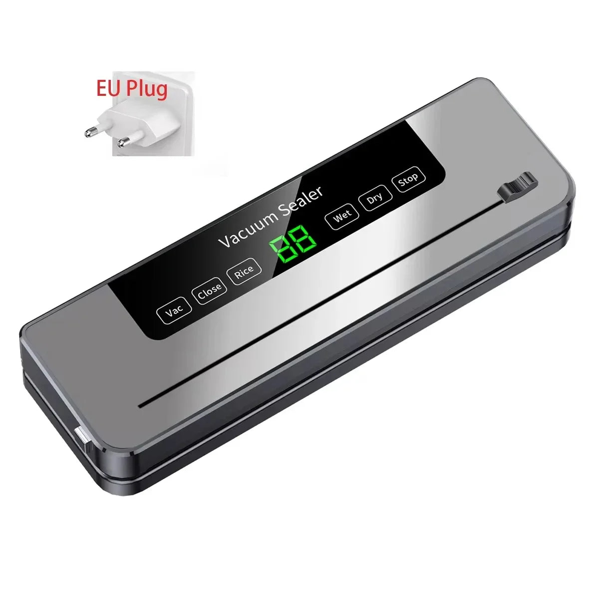 CENRR Electric Vacuum Sealer - Food Preservation System with Built-in Cutter