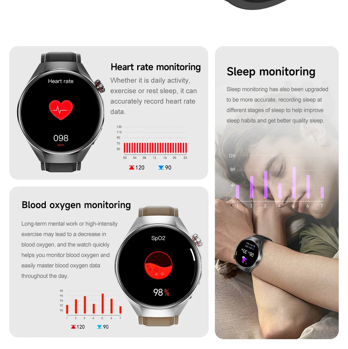G5 PLUS Smartwatch | 1.75" HD AMOLED, GPS & Fitness Tracker