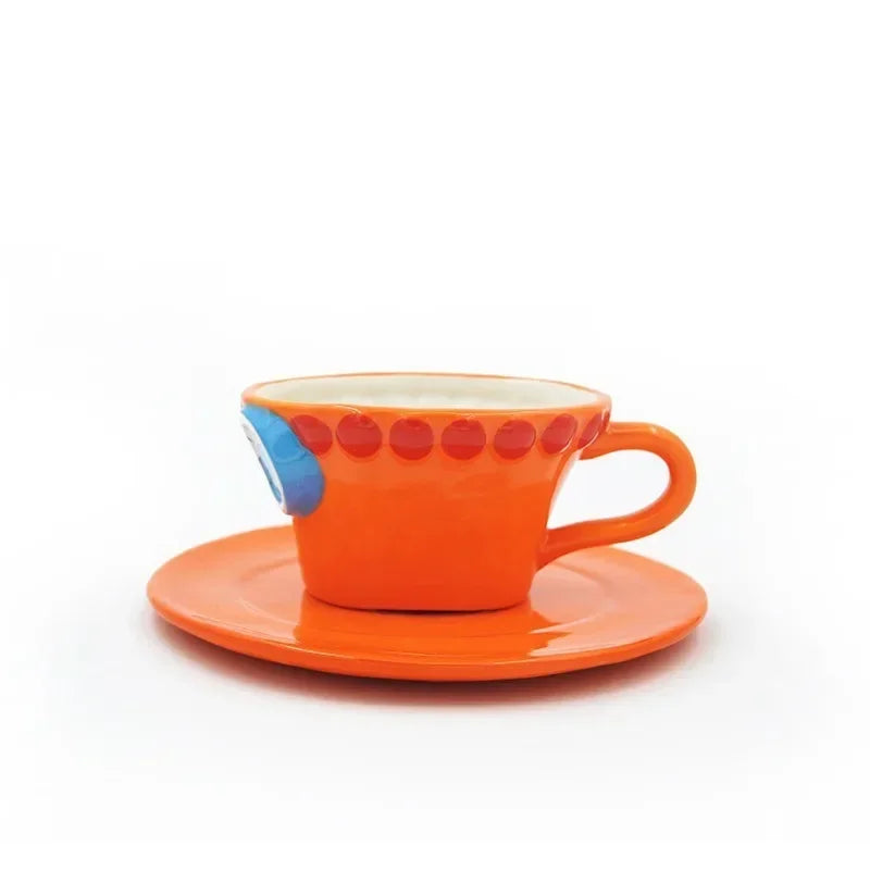 Anime Hat Ceramic Mug & Plate Gift Set - Fandom Present