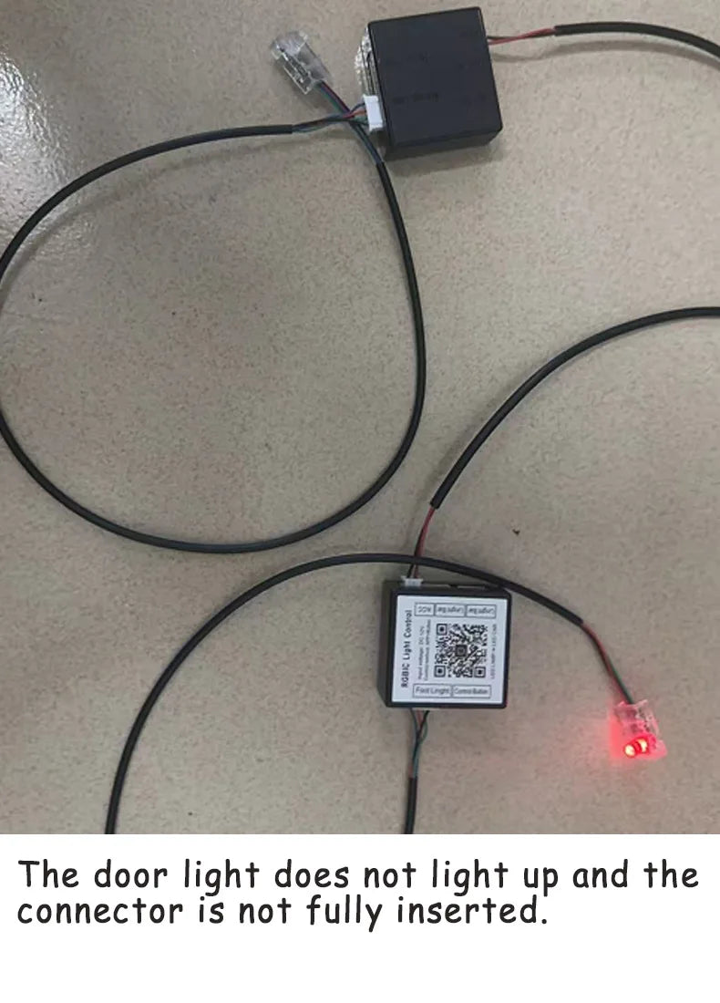 RGB LED Car Ambient Light Kit - APP Control Streamer Atmosphere Lamp