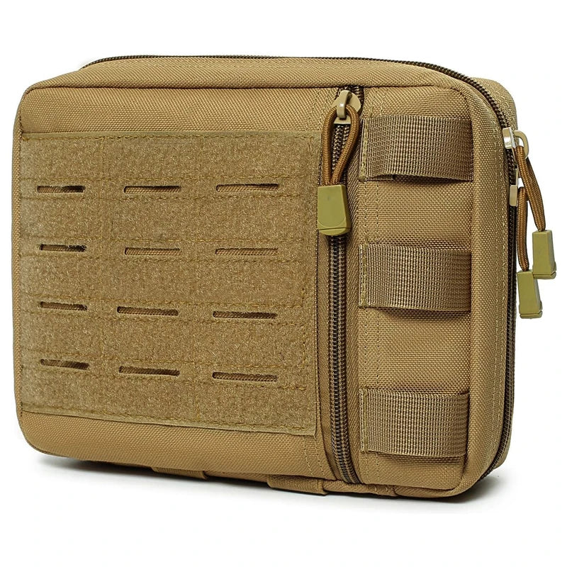 Tactical MOLLE Admin Pouch | Laser-Cut Utility & EDC Organizer Bag