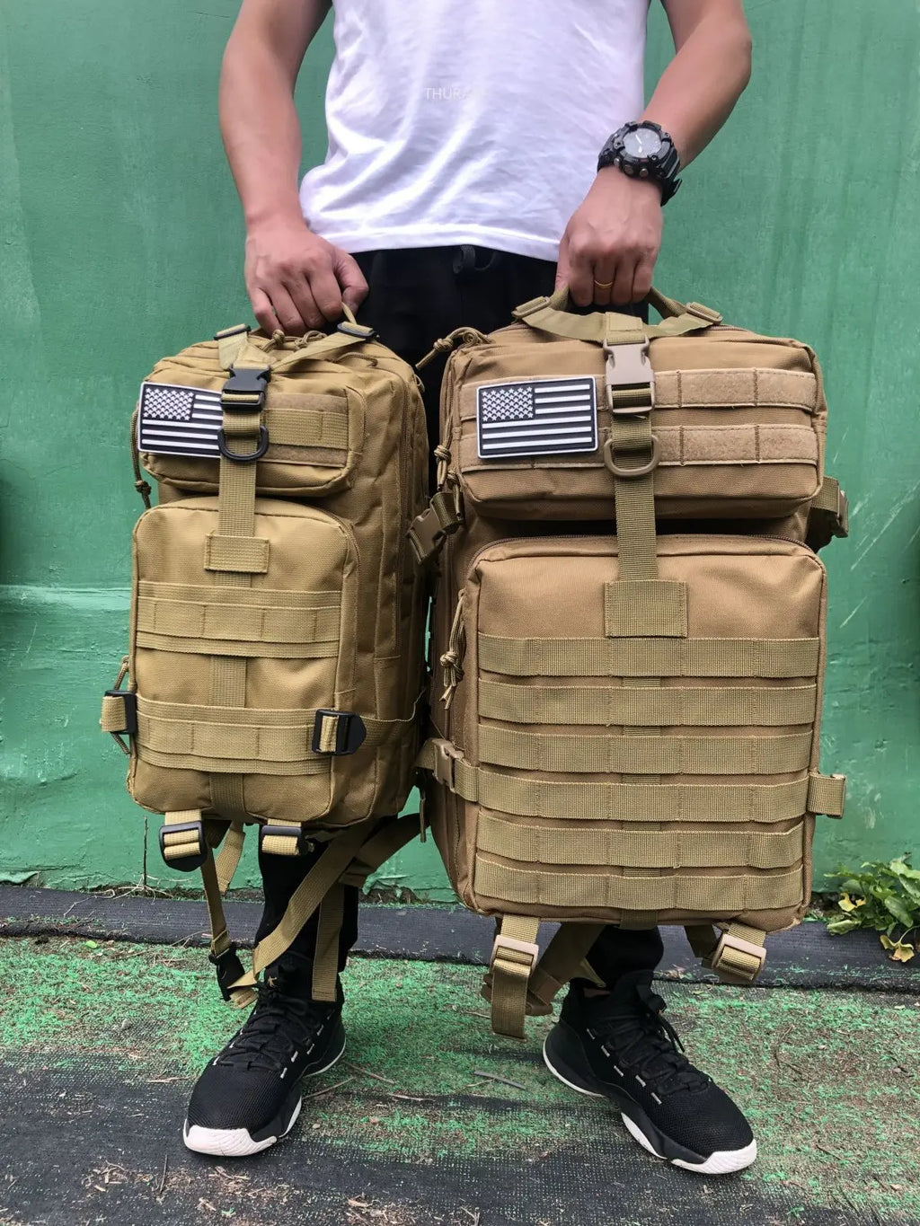 Thuram 1000D Waterproof Tactical Rucksack for Hiking & Camping