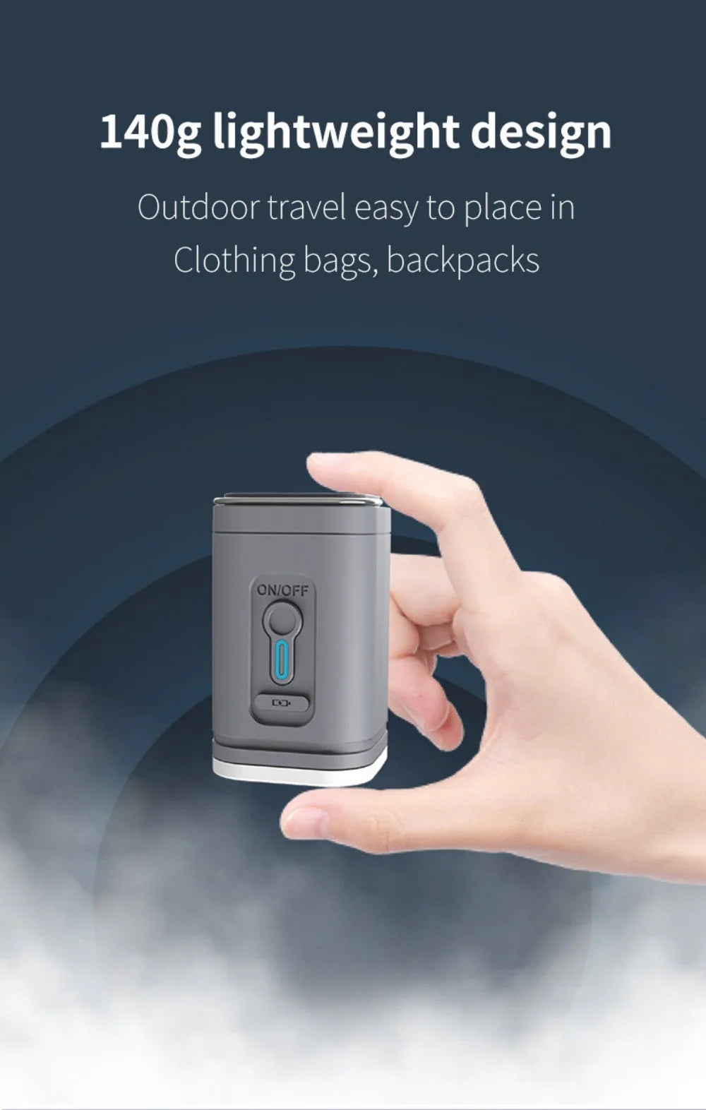 Vabena IP67 Waterproof Travel Vacuum Storage Bags - Compression Packing Cubes 17L/34L