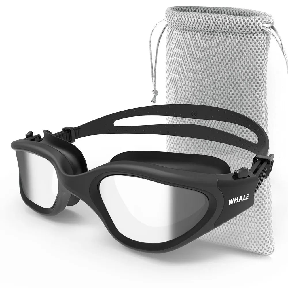 Polarized Swimming Goggles for Adults - Anti-Fog & UV Protection