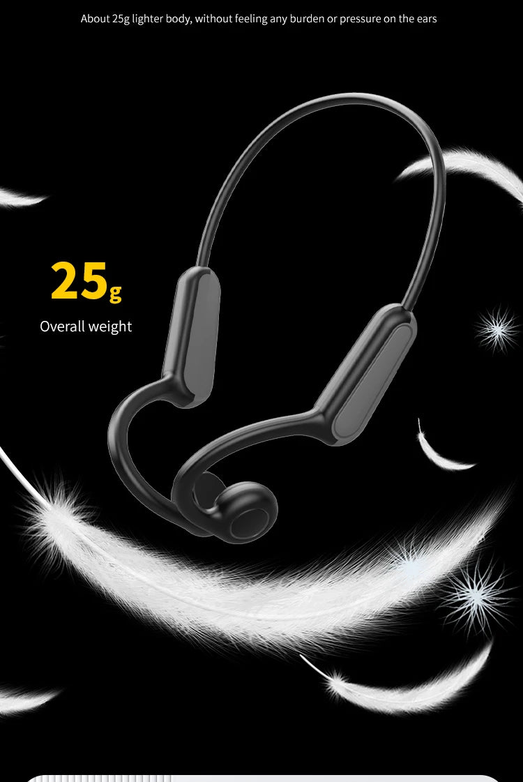 B8 True Bone Conduction Earphones | Bluetooth 5.3 Sports Wireless IPX5