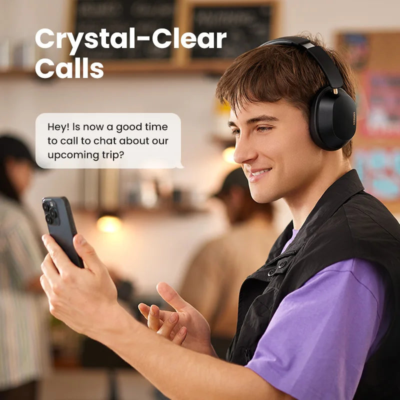 Choice Wireless Bluetooth Headphones with 43dB ANC, Hi-Res LDAC & 75H Spatial Audio