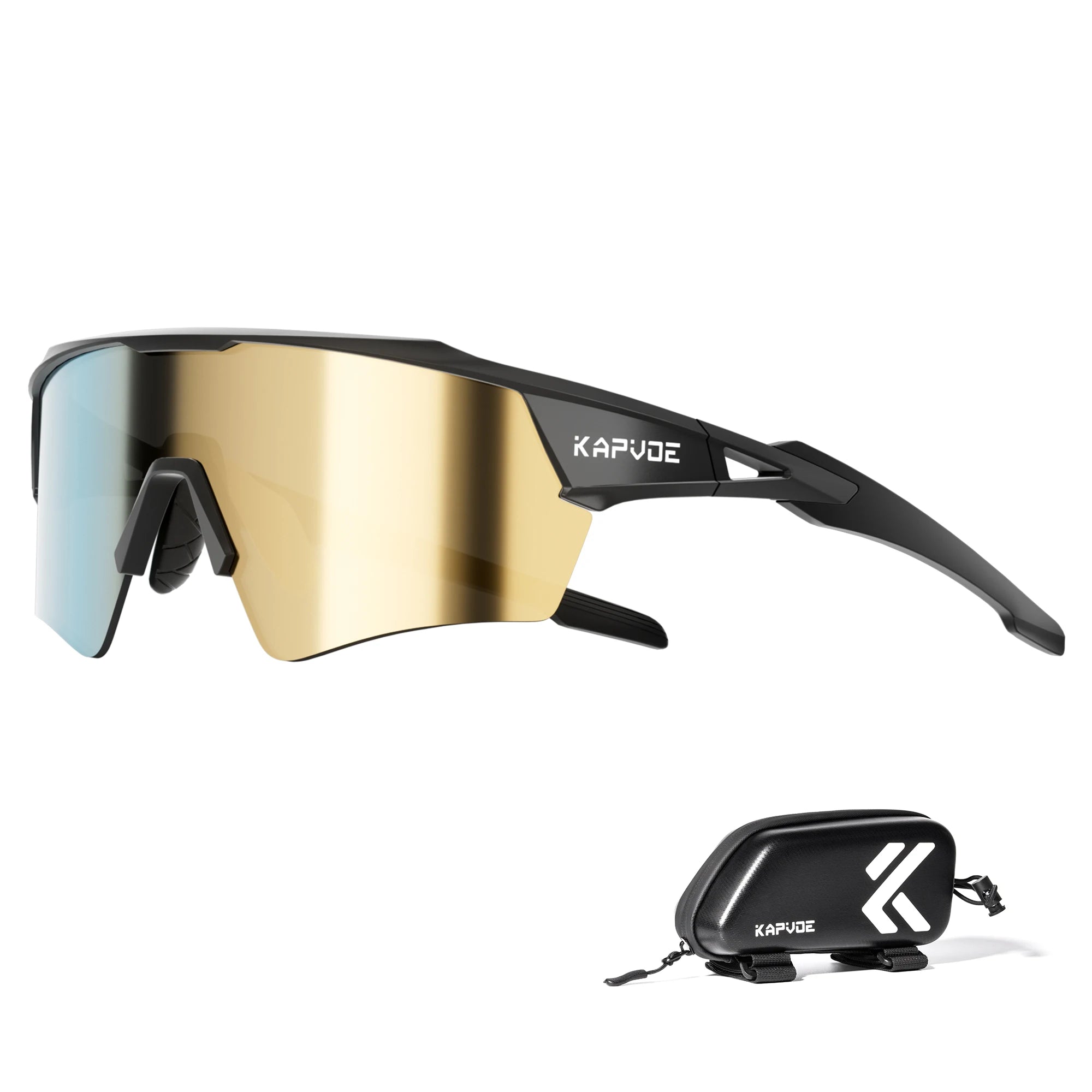 Kapvoe Photochromic Cycling Sunglasses UV400 MTB Road Bike Goggles Men Women