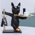 French Bulldog Sculpture with Storage Tray - Key & Coin Holder