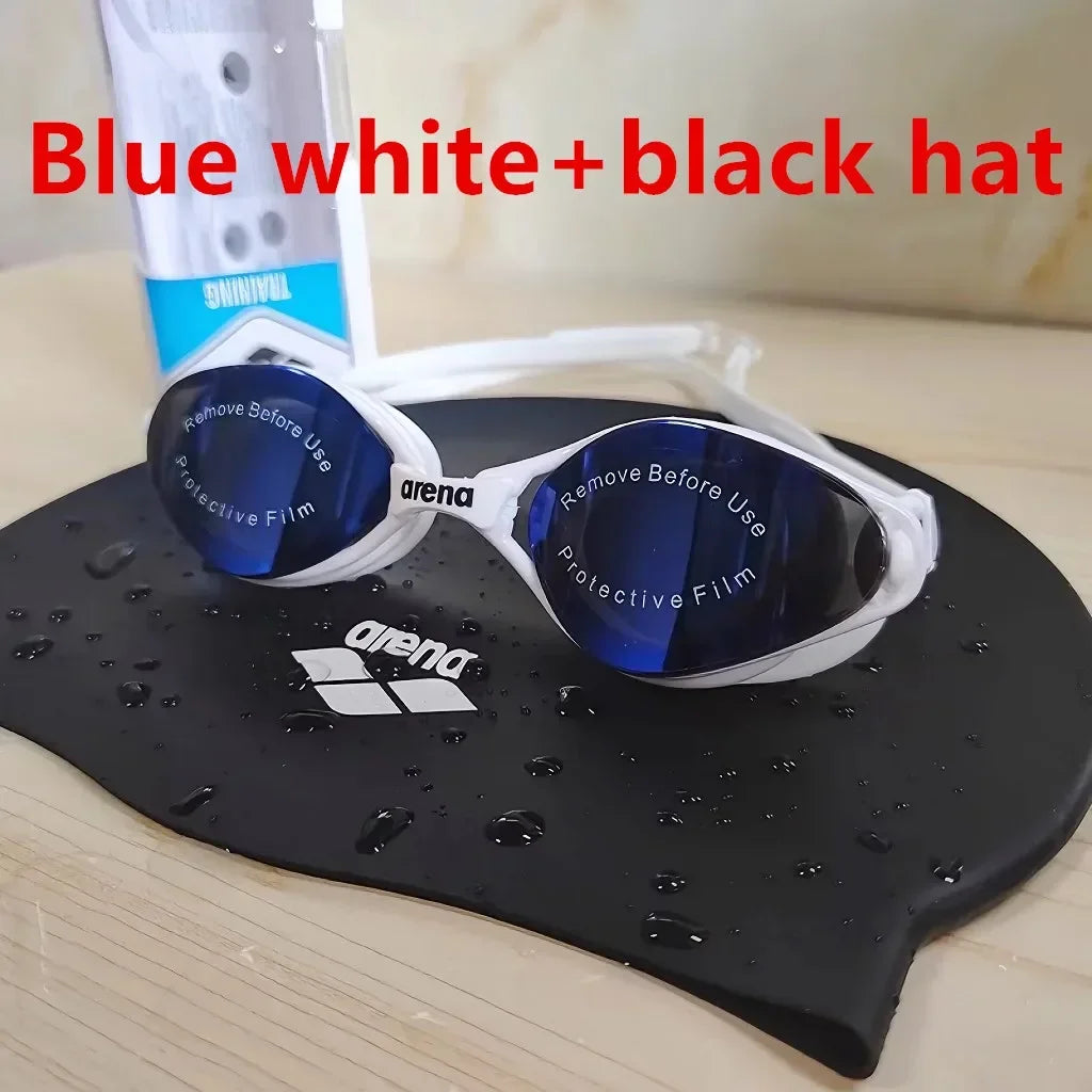 ARENA Professional Anti-Fog Swimming Goggles - UV Protection for Adults