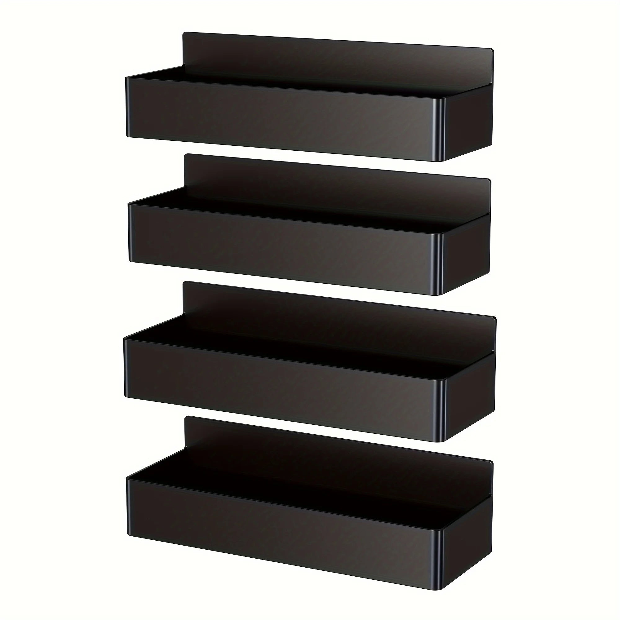 Magnetic Storage Rack - No-Drill Wall Shelf for Kitchen & Bath