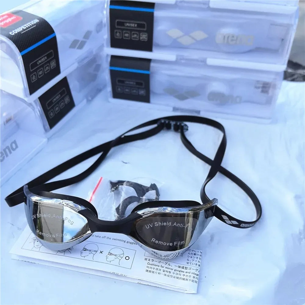 Aremd 25 Year Pro Racing Swimming Goggles - Waterproof Anti-Fog UV400