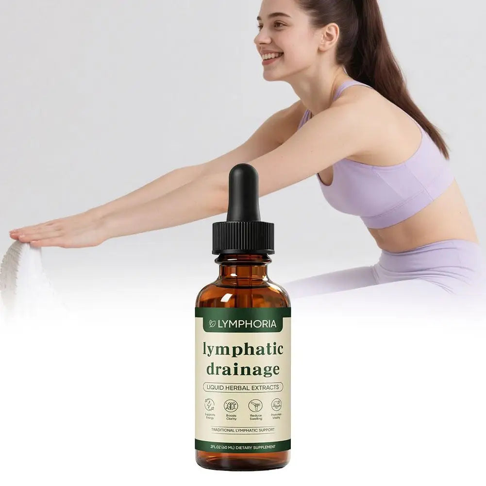 Natural Herbal Lymphatic Drainage Liquid for Vitality & Clarity