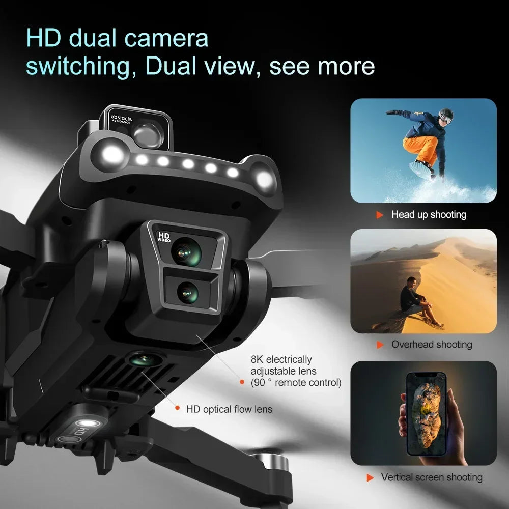Lenovo V198 MAX GPS Drone 8K/4K Camera Obstacle Avoidance