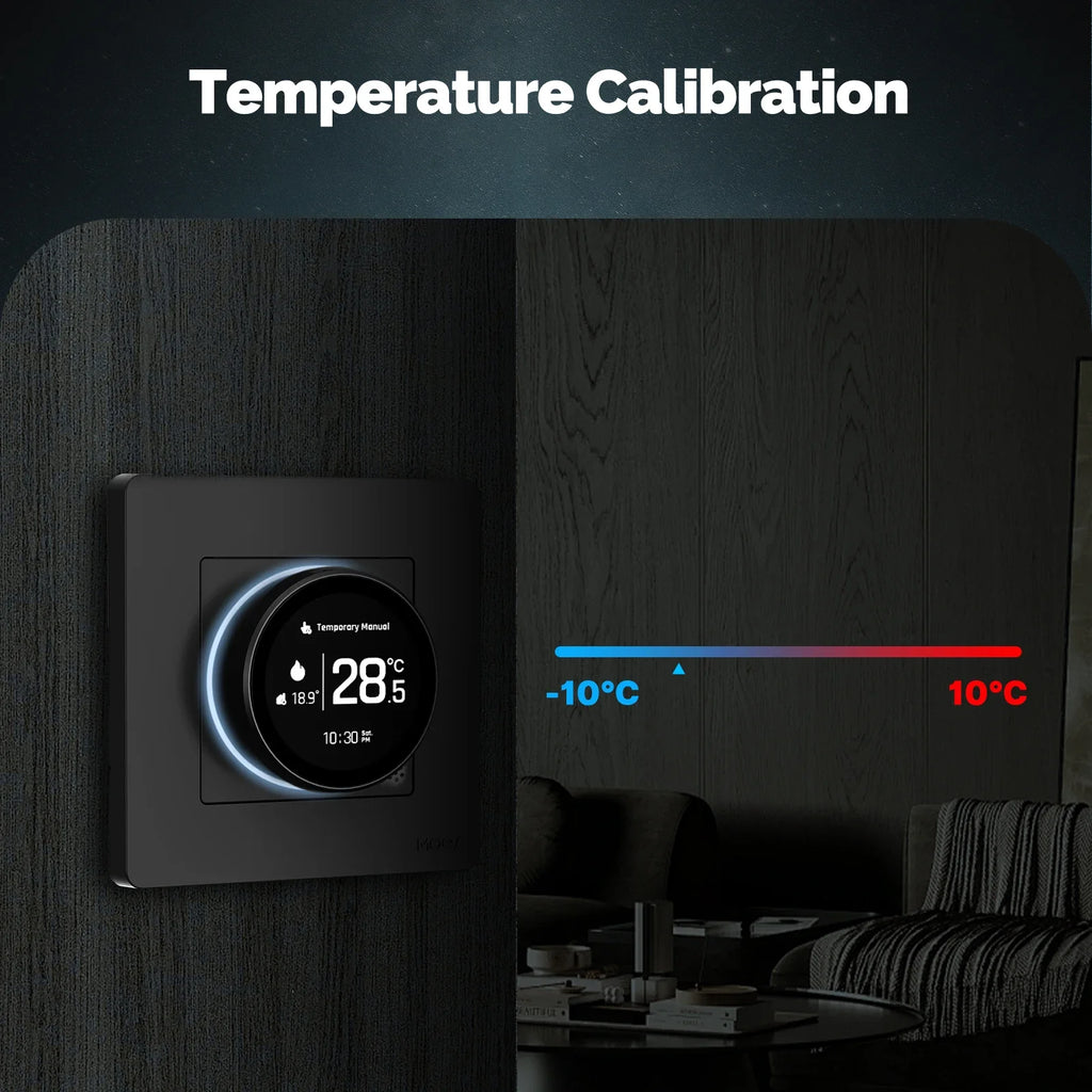 MOES Smart Knob Thermostat - Wi-Fi Heating Control