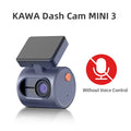 KAWA Dash Cam MINI 3 - 2K Dash Camera with Voice Control, Night Vision & WiFi APP