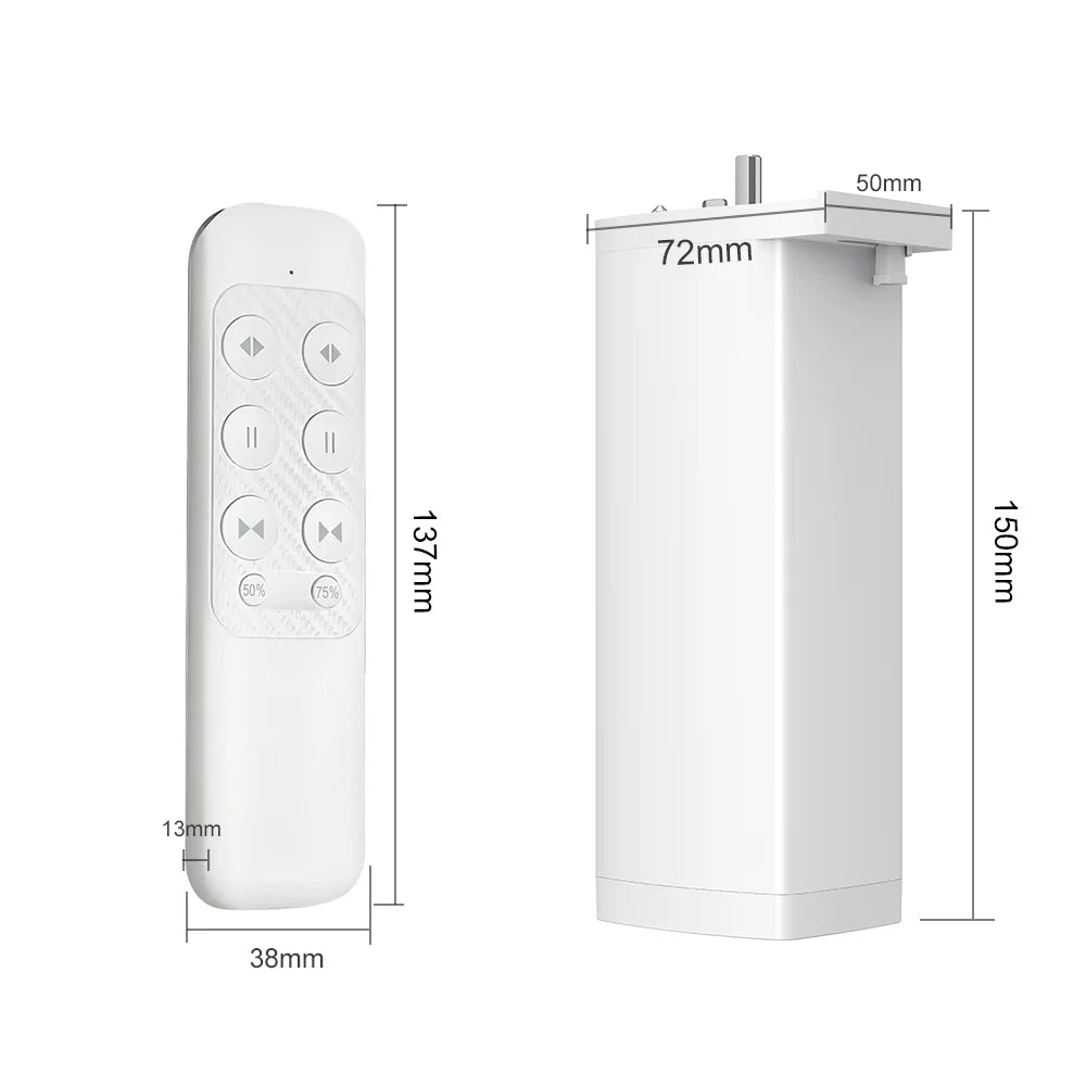 Silent Tuya Smart Curtain Motor | Automated Window Blinds