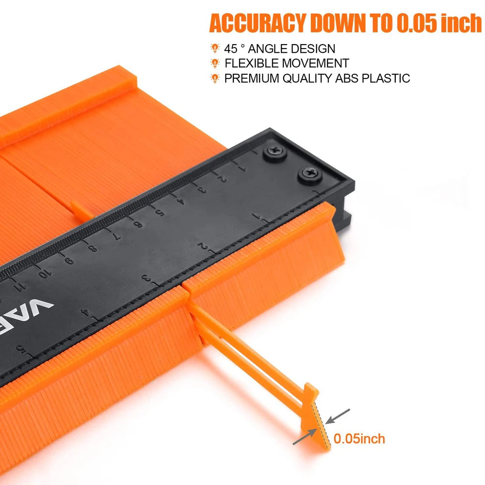 Contour Gauge for Irregular Shapes | Woodworking & Tiling Tool