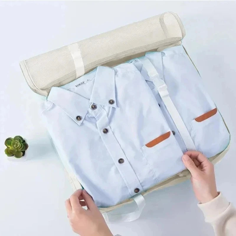 7/10 Pcs Travel Organizer Set - Packing Cubes & Storage Bags for Suitcases