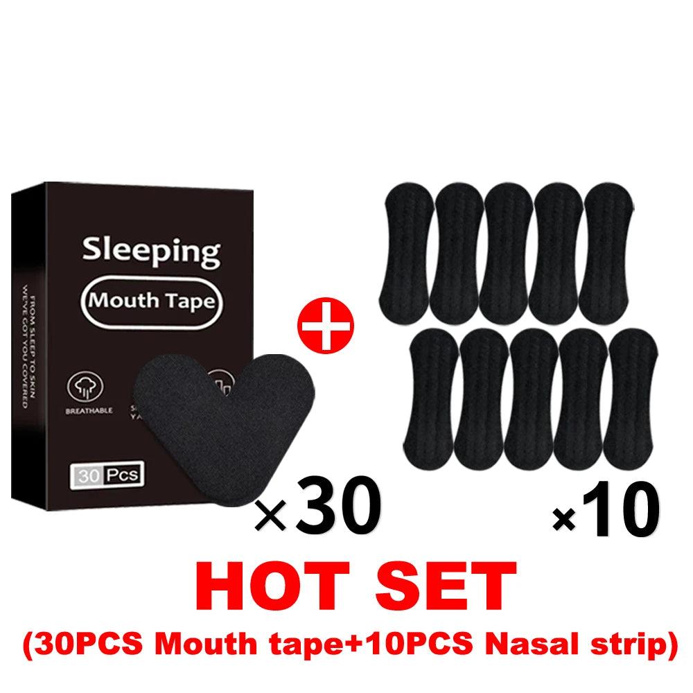 Sleeping Mouth Tape - Stop Snoring & Reduce Dryness (30/300 Pcs)
