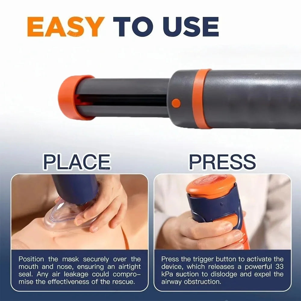 Heimlich Anti-Choking Device | Portable First Aid for Asphyxia