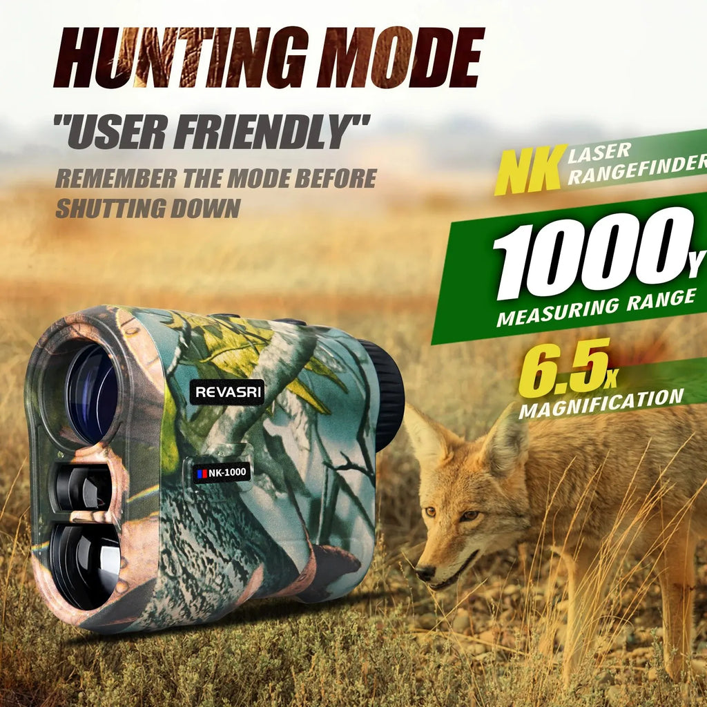 REVASRI Laser Hunting Rangefinder 1000M: Ultimate Precision Optics