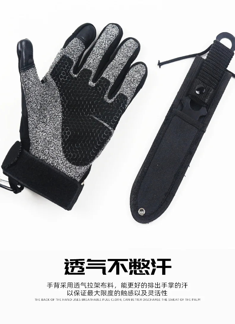 Level 5 Anti-Cut Tactical Gloves | Combat & Self-Defense Protection