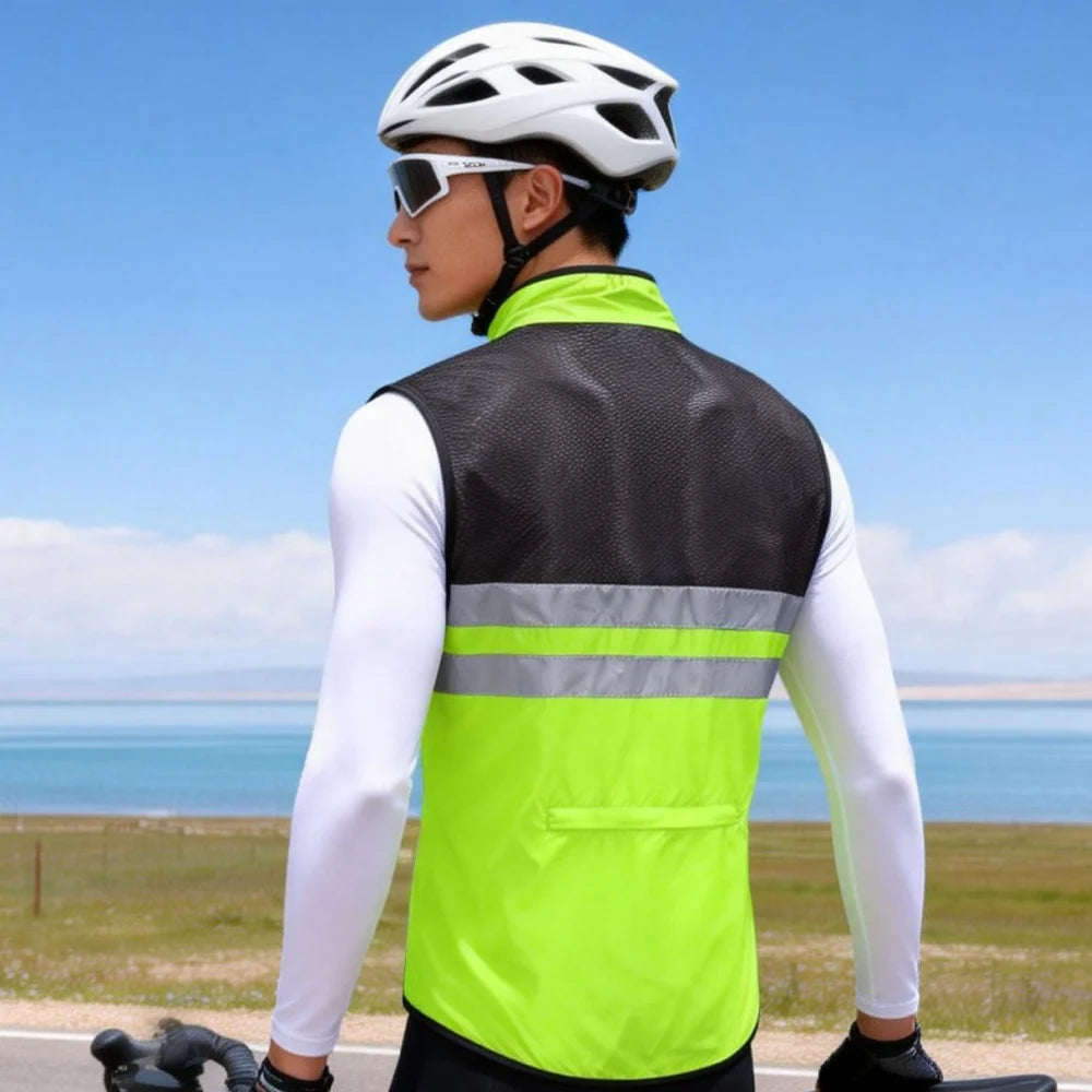 WOSAWE Ultralight Cycling Vest - Water & Wind Resistant Gilet