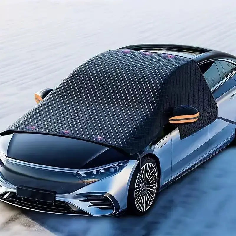 Premium Magnetic Snow & Sun Car Cover - Thickened Oxford Cloth