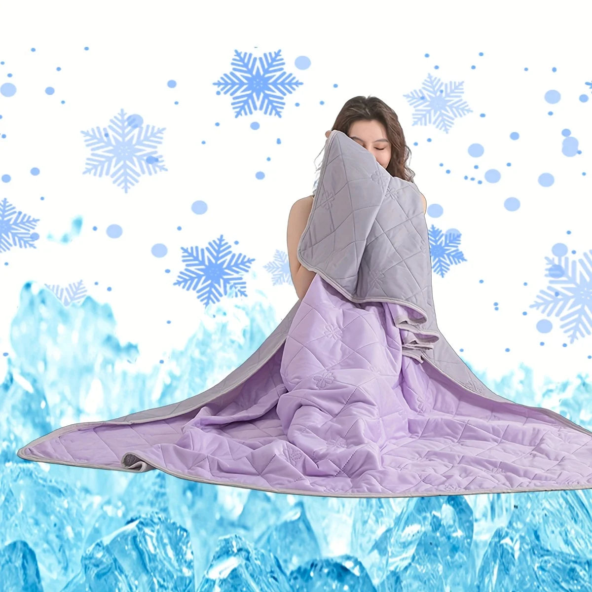 Silk Cooling Quilt for Summer Bed | Breathable & Light