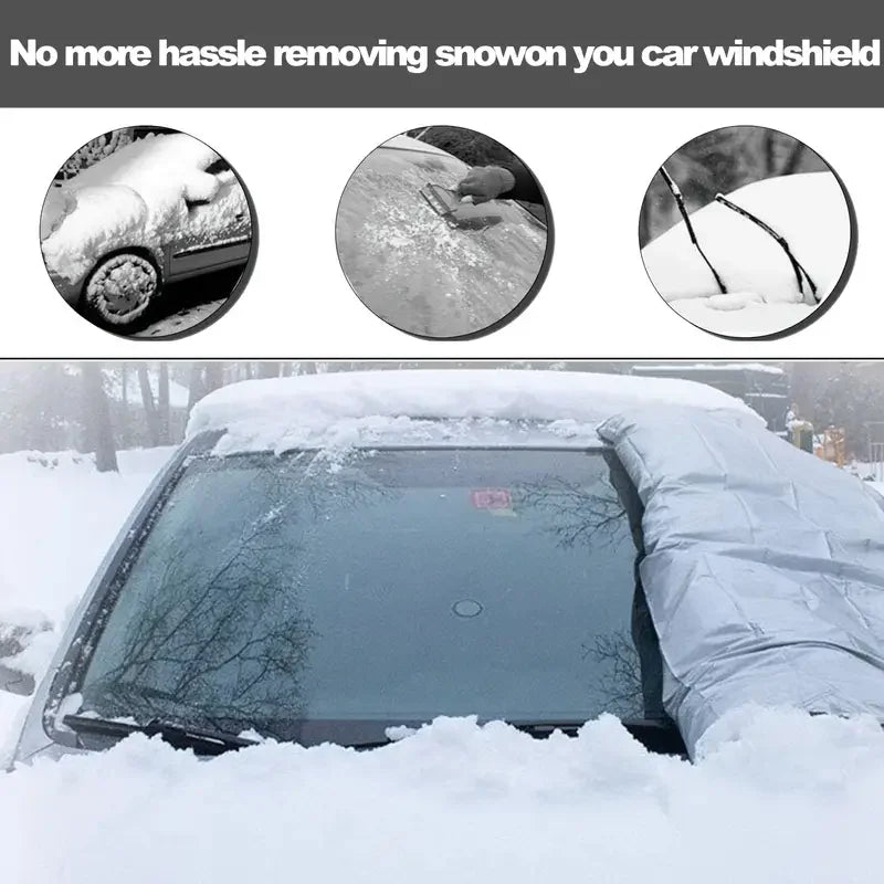 All-Weather Magnetic Windshield Protector | Frostproof & Sunshade