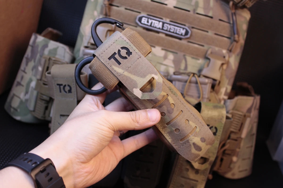 TQ Tourniquet Trauma Shear Pouch Holder - MOLLE PALS Duty Belt Compatible