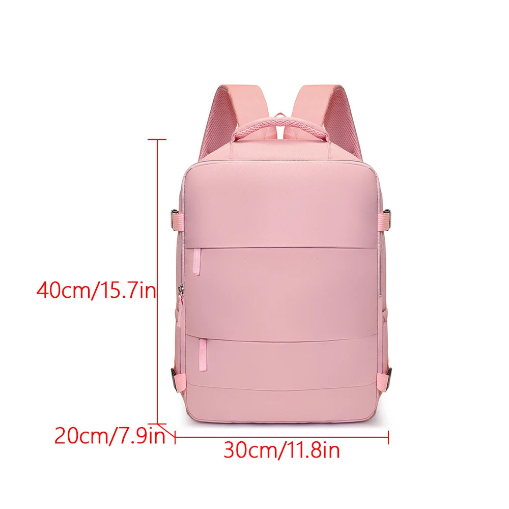 Ryanair Easyjet Wizardair Compatible Travel Backpack 40x30x20cm - Cabin Approved