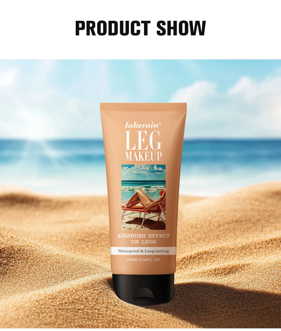 Vabena 100ml Leg Makeup - Long-lasting, Waterproof & Anti-Transfer Foundation