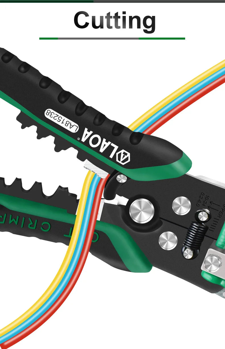 LAOA Automatic Wire Stripper Crimper Pliers - Electrician Tool