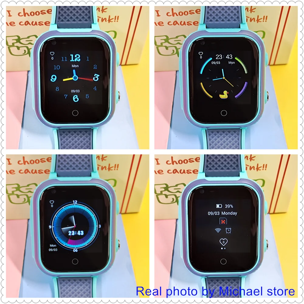 LT21 Kids 4G Smartwatch - GPS, Video Call, SOS, IP67 Waterproof