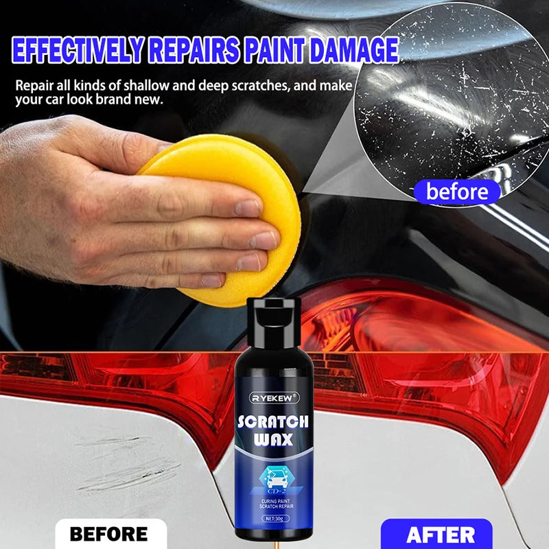 Car Scratch Remover Paste - Paint Repair & Surface Wax