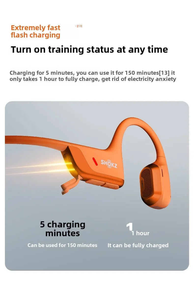SHOKZ OpenRun Pro 2 Bone Conduction Bluetooth Headphones S820 S821mini