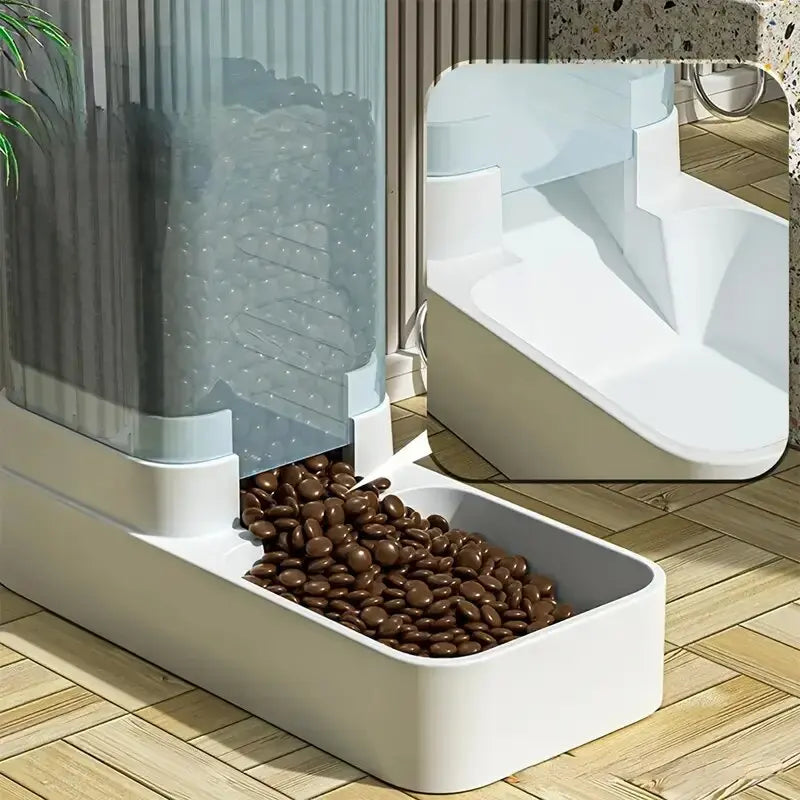 Vabena Automatic Dog Feeder & Water Dispenser - Gravity Supply