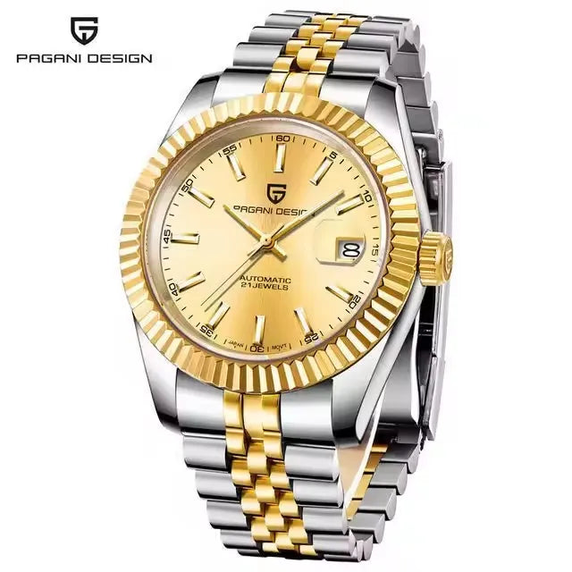 PAGANI DESIGN 2026 DateJust Luxury Men's Mechanical Watch PD-1645