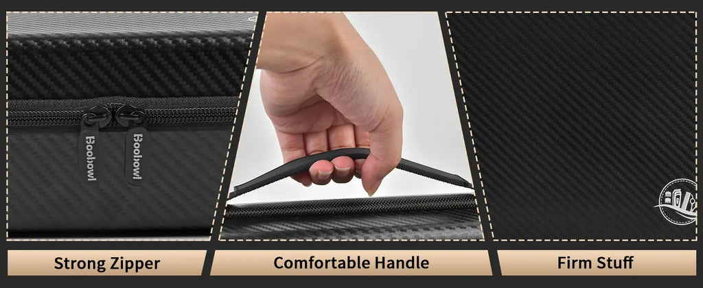Ufree Hard Travel Case for Hair Clippers & Barber Supplies Organizer