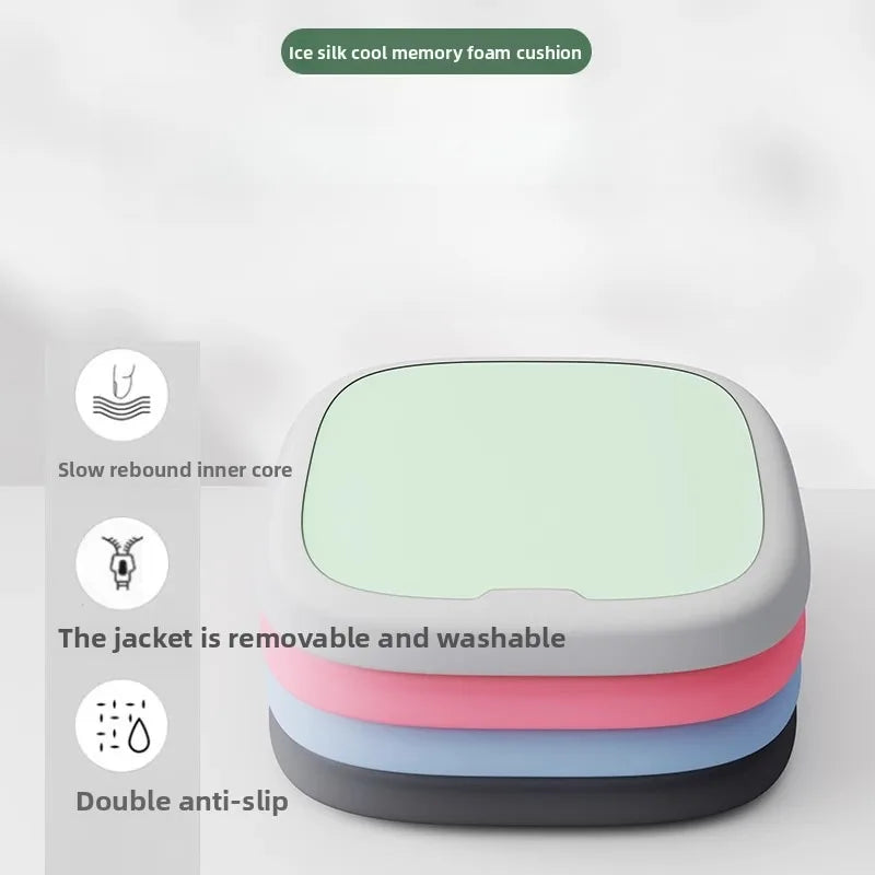 Ultimate Comfort Memory Foam Seat Cushion - Car & Office Lumbar Support