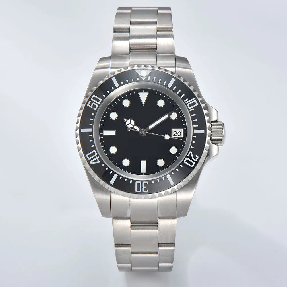 Men's 44mm Deep Sea Automatic Mechanical Dive Watch