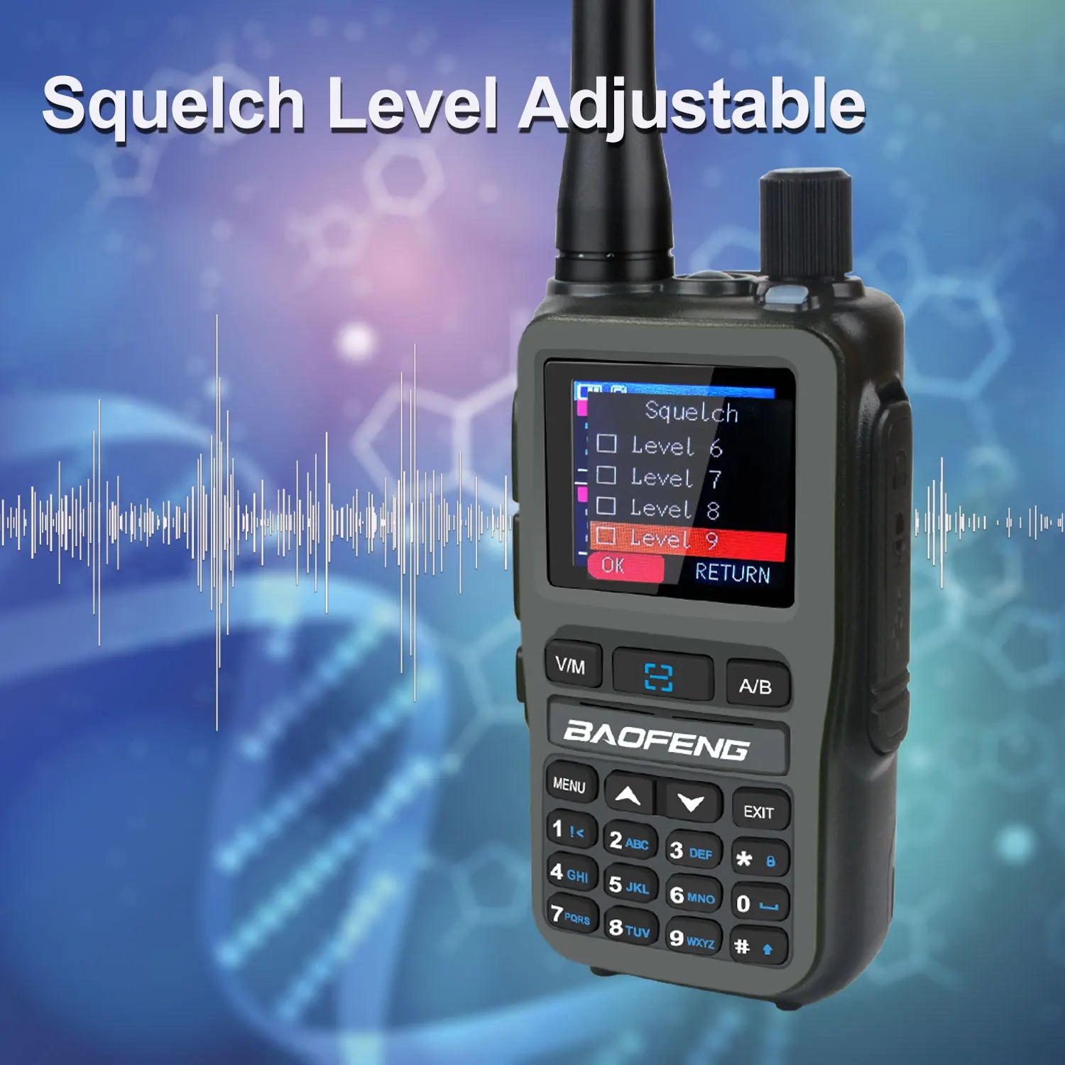 Baofeng UV-5R Mini 2PCS Dual Band Walkie Talkie - Compact 5W Amateur Radio with Air Band Rx & Type-C