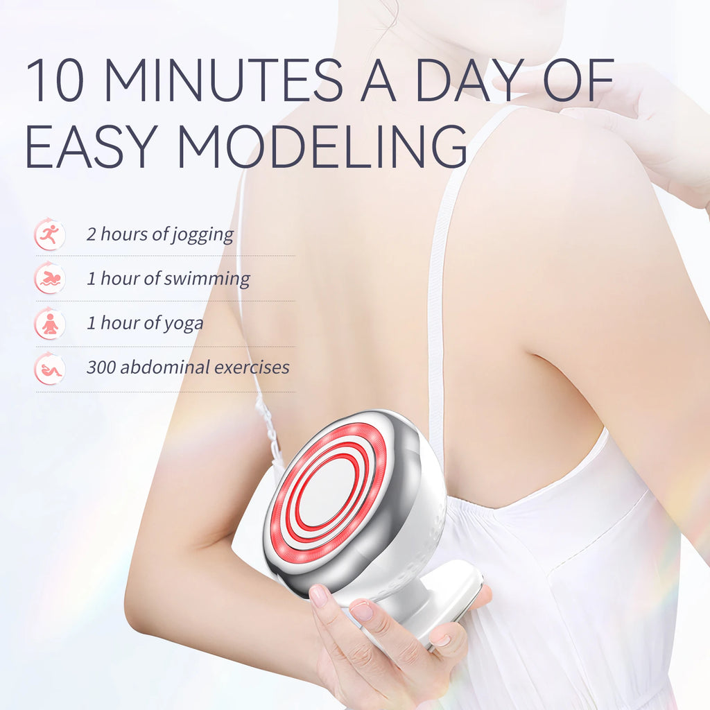 ANLAN 5-in-1 RF Cavitation Ultrasonic Body Slimming Massager for Fat Burning & Skin Tightening