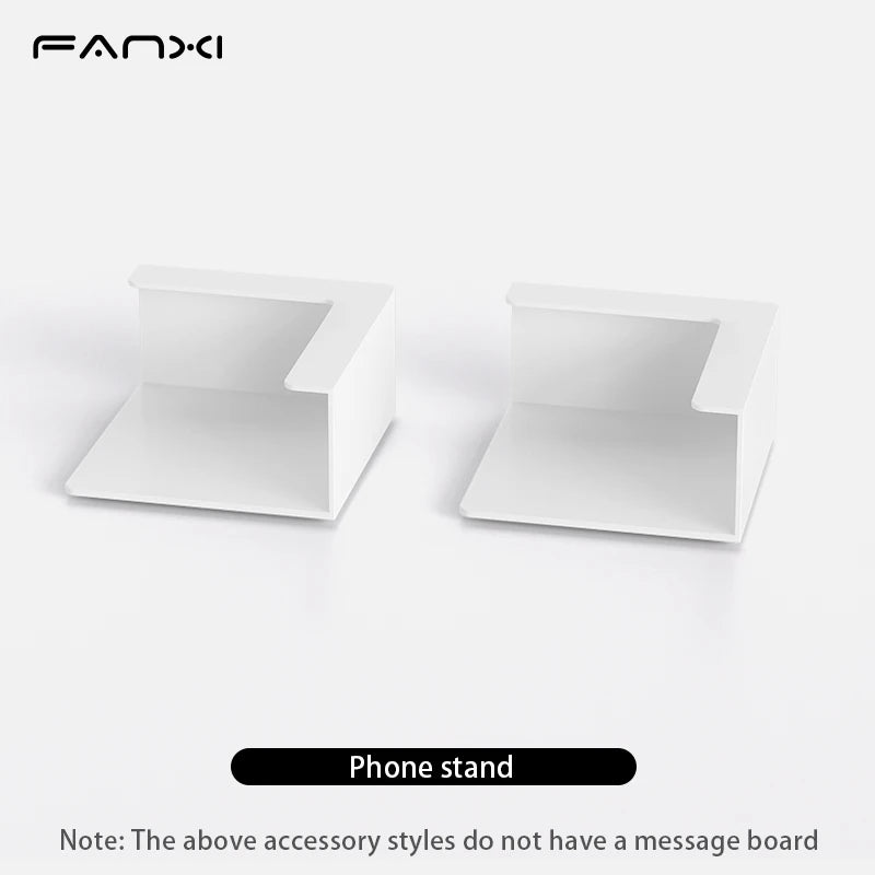 Magnetic Desk Bulletin Board with Stand & Clamp | Tabletop Display