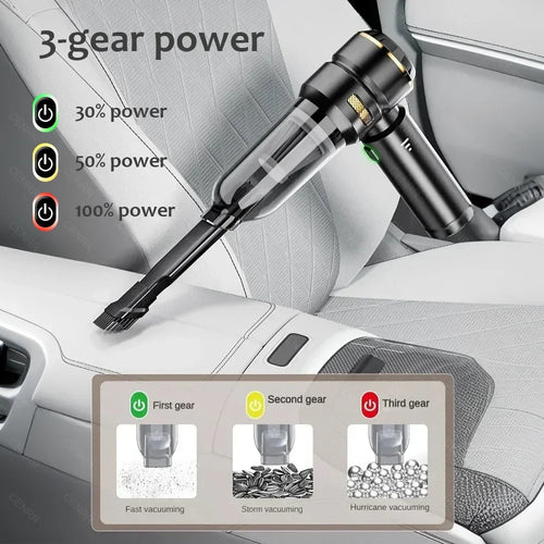 CENRR 998000PA Powerful Portable Wireless Car Vacuum & Robot